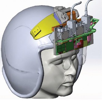 The stereo microdisplay controller was designed for a binocular holographic waveguide visor display to be worn by an Air Force pilot.