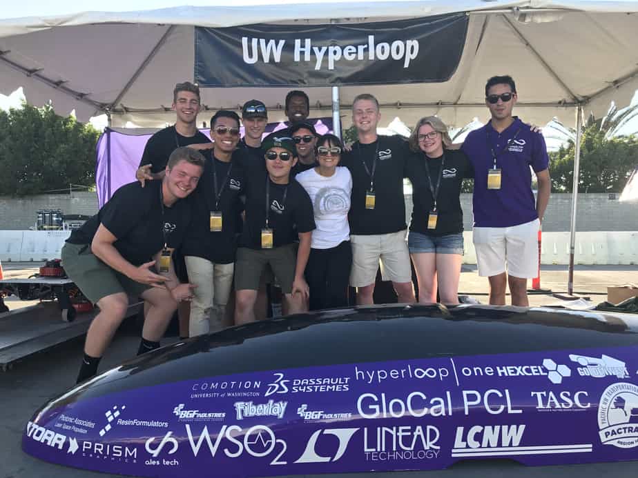 Sierra Circuits Sponsored and Met UW Hyperloop at SpaceX