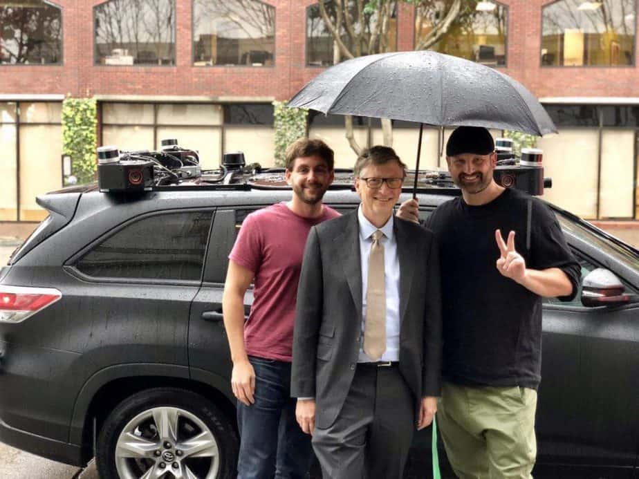 Zoox Kentley-Klay and Levinson with Bill Gates