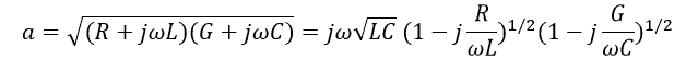 Real and imaginary components in a sinusoidal signal expression