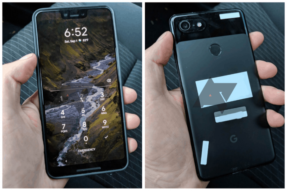 Google Pixel 3 XL leak