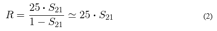 Ultra-low Impedance Testing - Equation 2