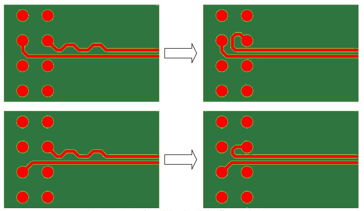 Differential Pair Breakout high speed circuits