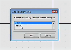 Create a Library in KiCad