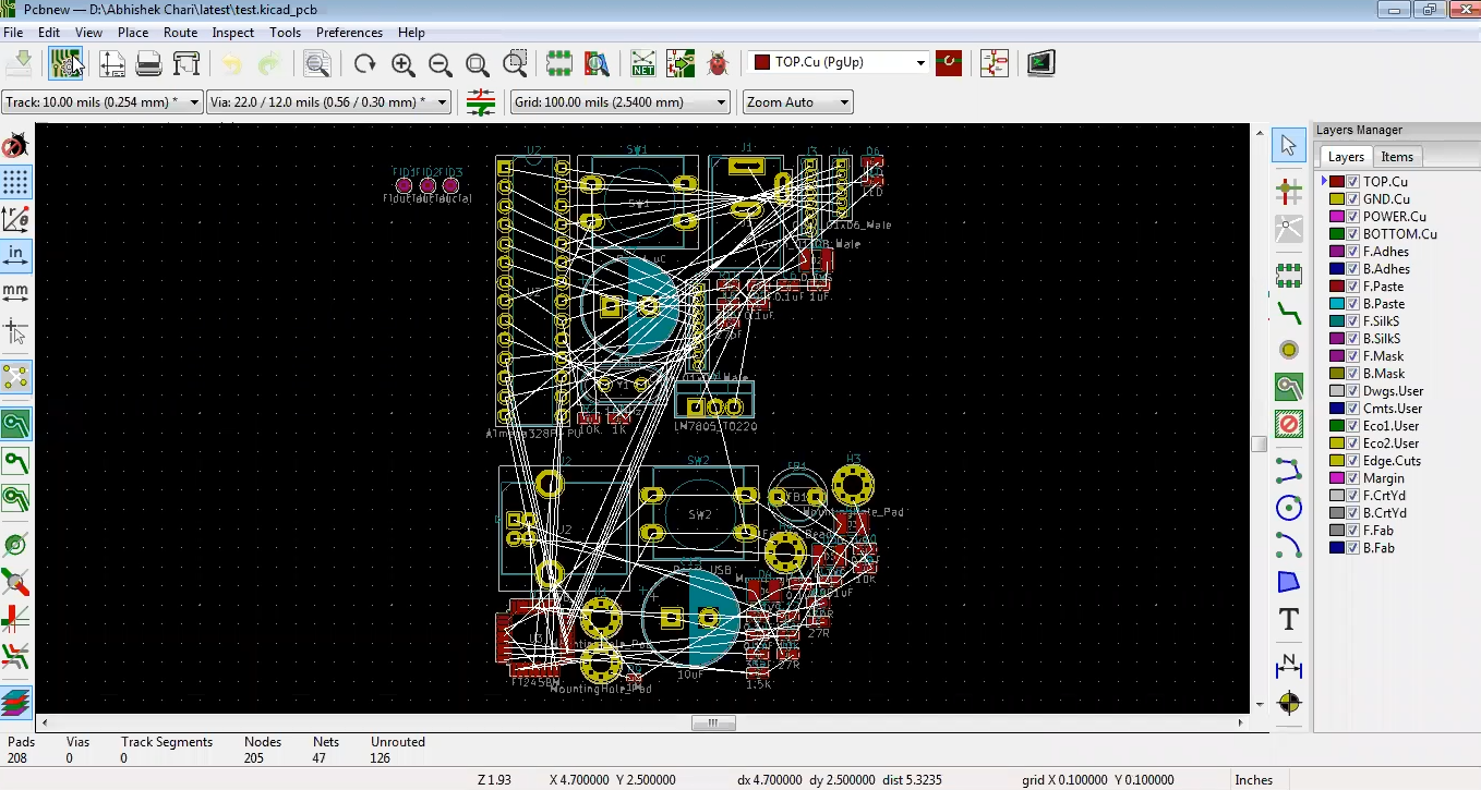 Components in Kicad