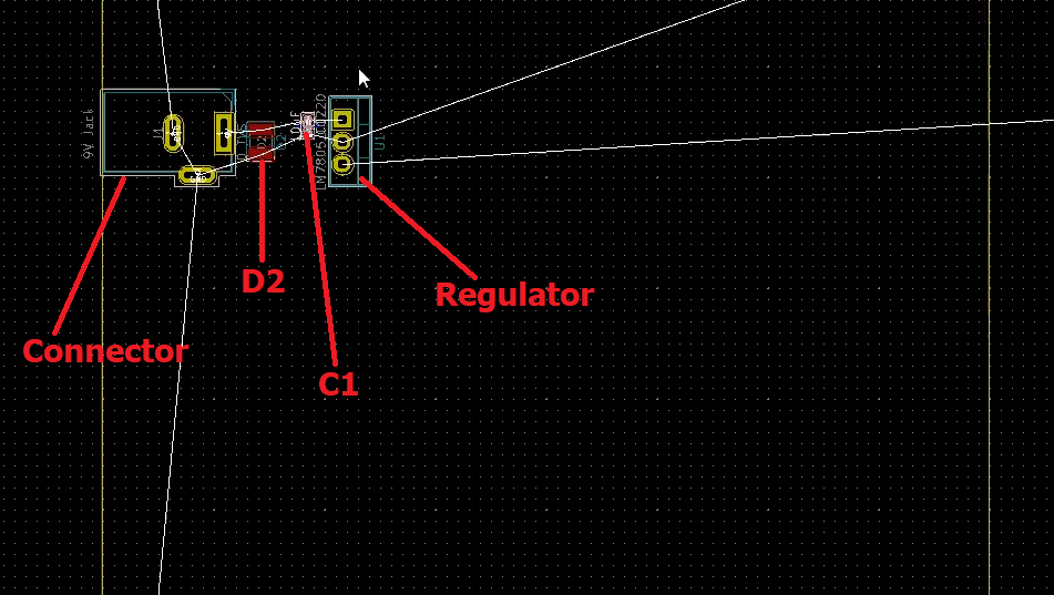 Placing all components in KICAD