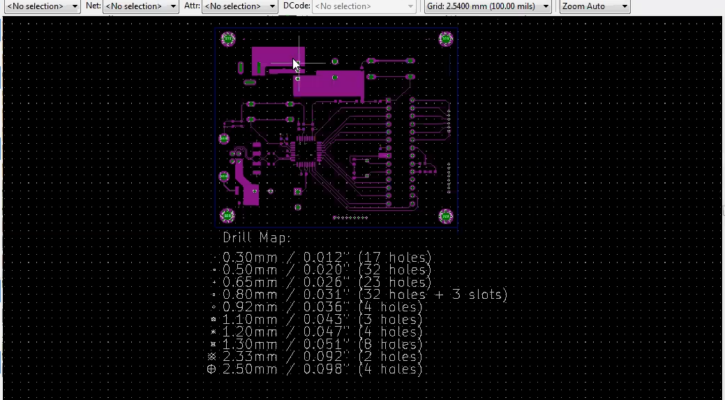 How to check gerber in kicad gerbview
