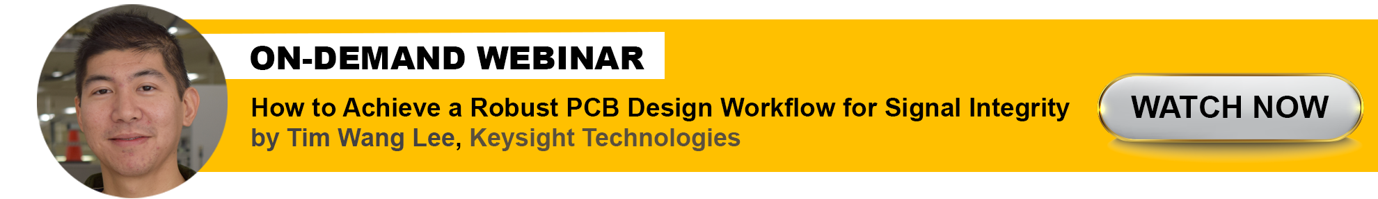 Keysight Webinar by Sierra Circuits banner