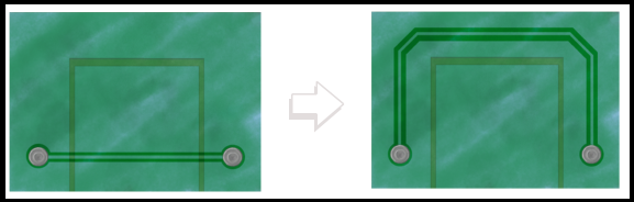 Reference layers for controlled impedance