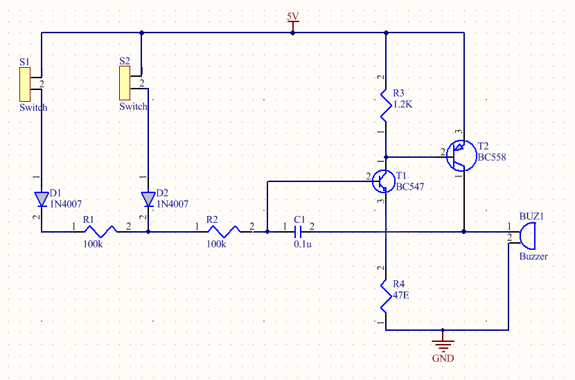 PCB schematic diagram