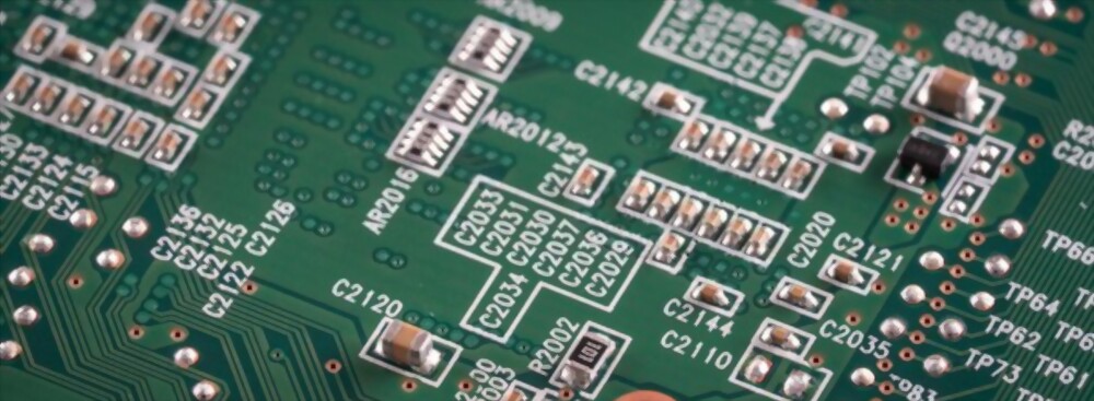 Conformal coating on a PCB