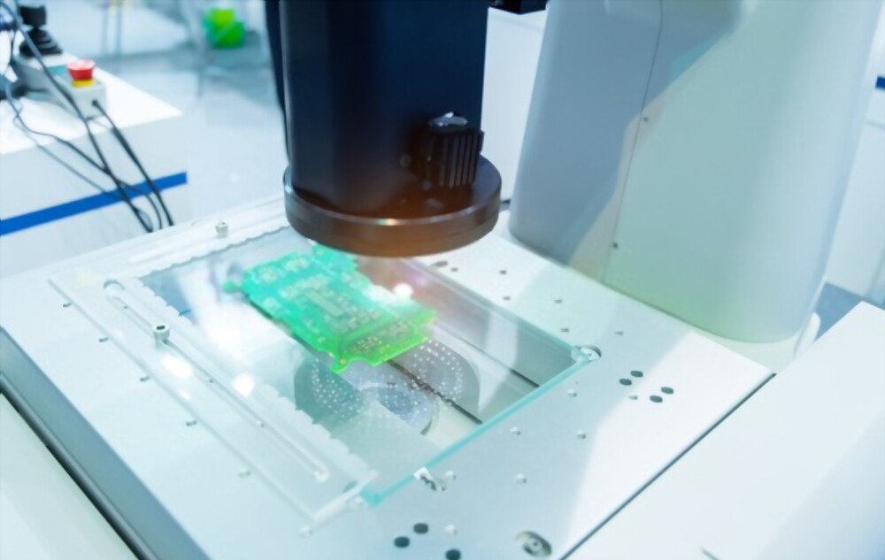 Inspection of conformal coating process by AOI