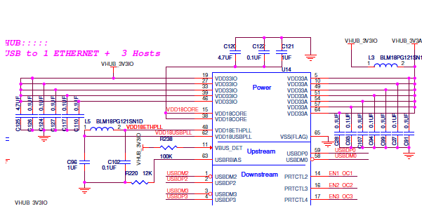 Parallel connection of capacitors in a schematic