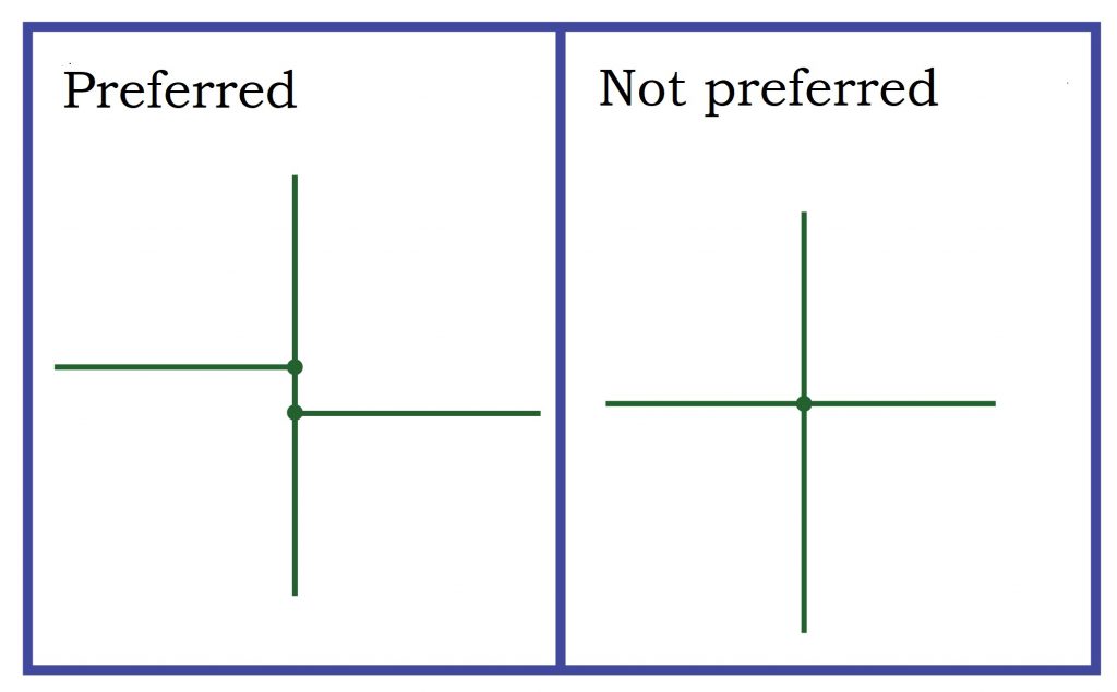 Net connection in a schematic design