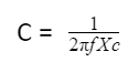 Calculating bypass capacitor value