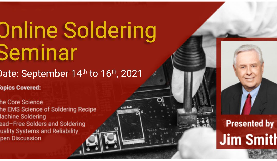 Online Soldering Seminar by Jim Smith