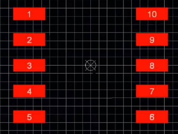 Pad placement in Altium Designer for footprint creation