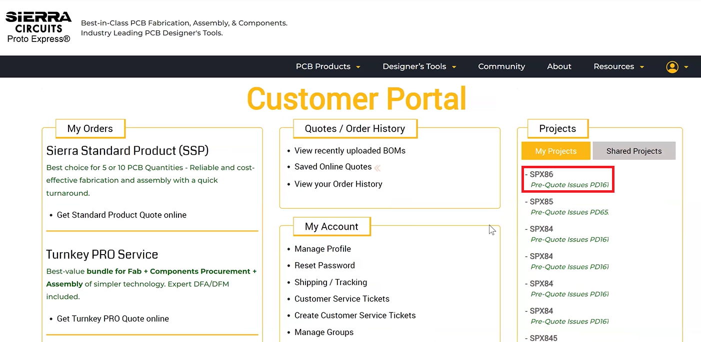 sierra-circuits-customer-portal-homepage.webp