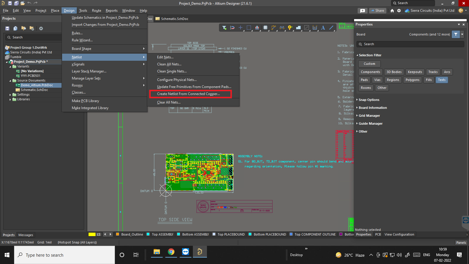 Importing a Design from OrCAD into Altium Designer