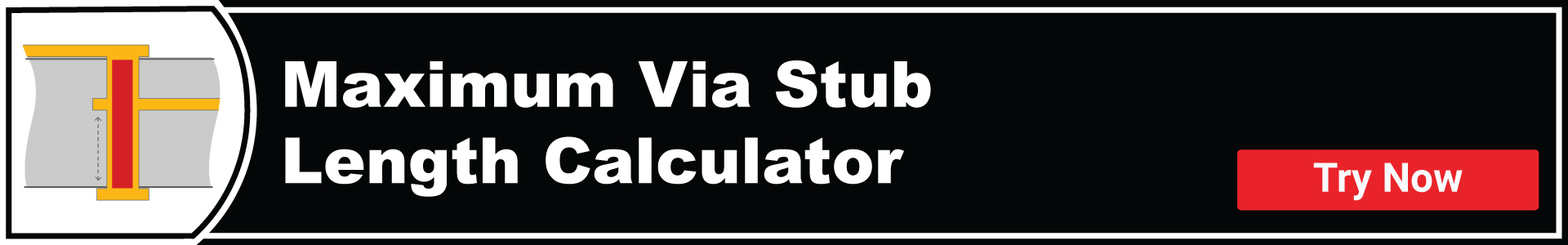 Maximum Via Stub Length Calculator