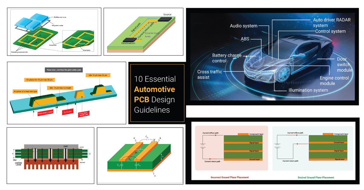 10 Automotive PCB Design Guidelines