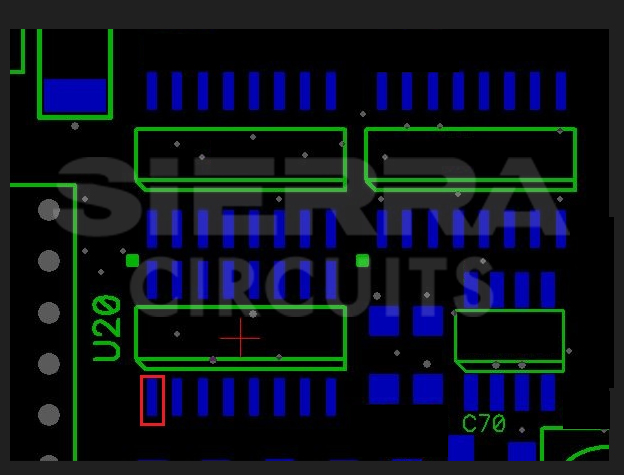 software crosschecking PCB component footprint and bom footprint.