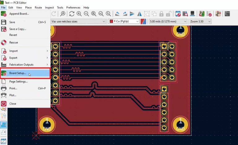 How to Route Differential Pairs in KiCad | Sierra Circuits