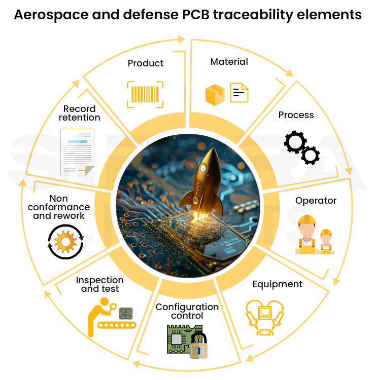 Traceability elements in aerospace and defense PCBs aerospace-pcb-traceability-elements.webp