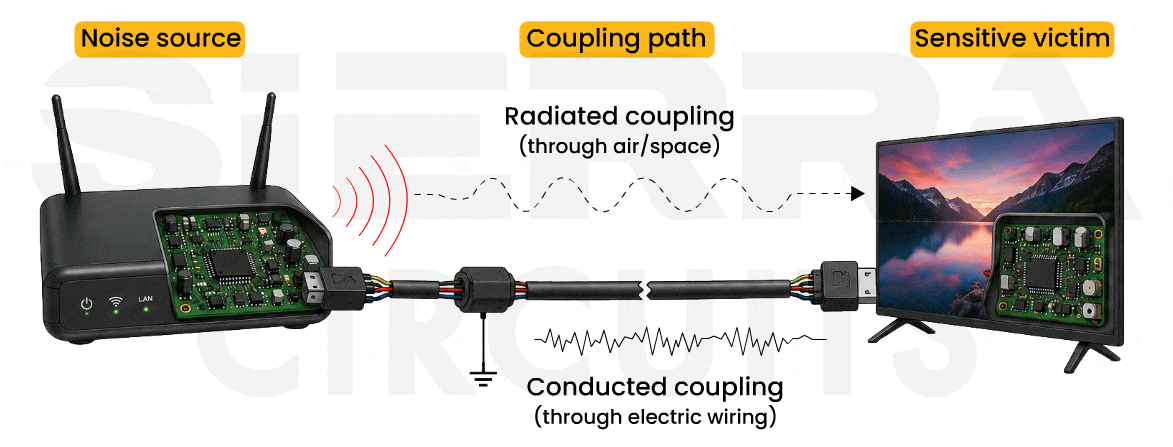 Radiated and conducted coupling elements-of-emi-causing-electromagnetic-compliance-issues.gif